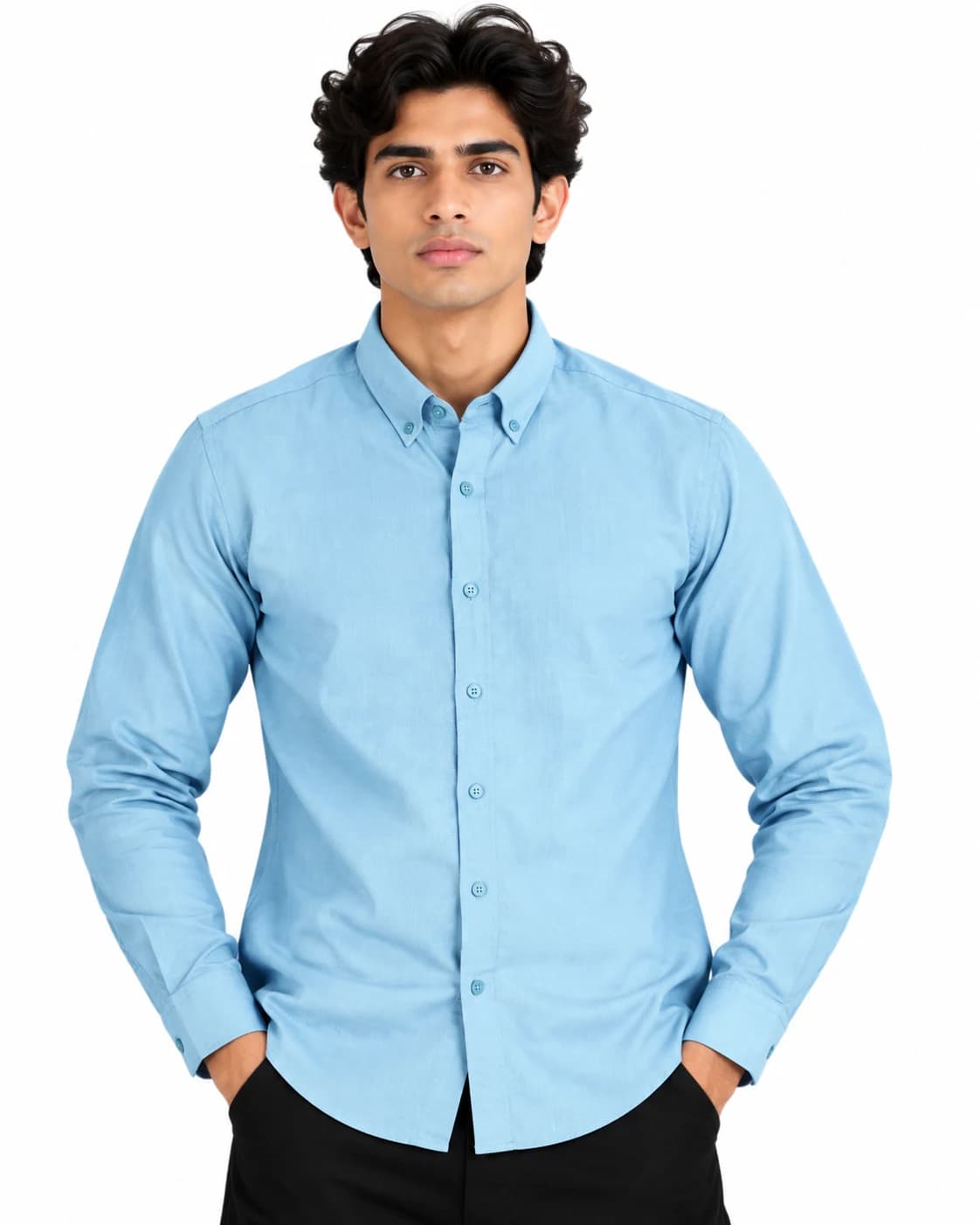 Everyday Luxury Linen in Sea Blue