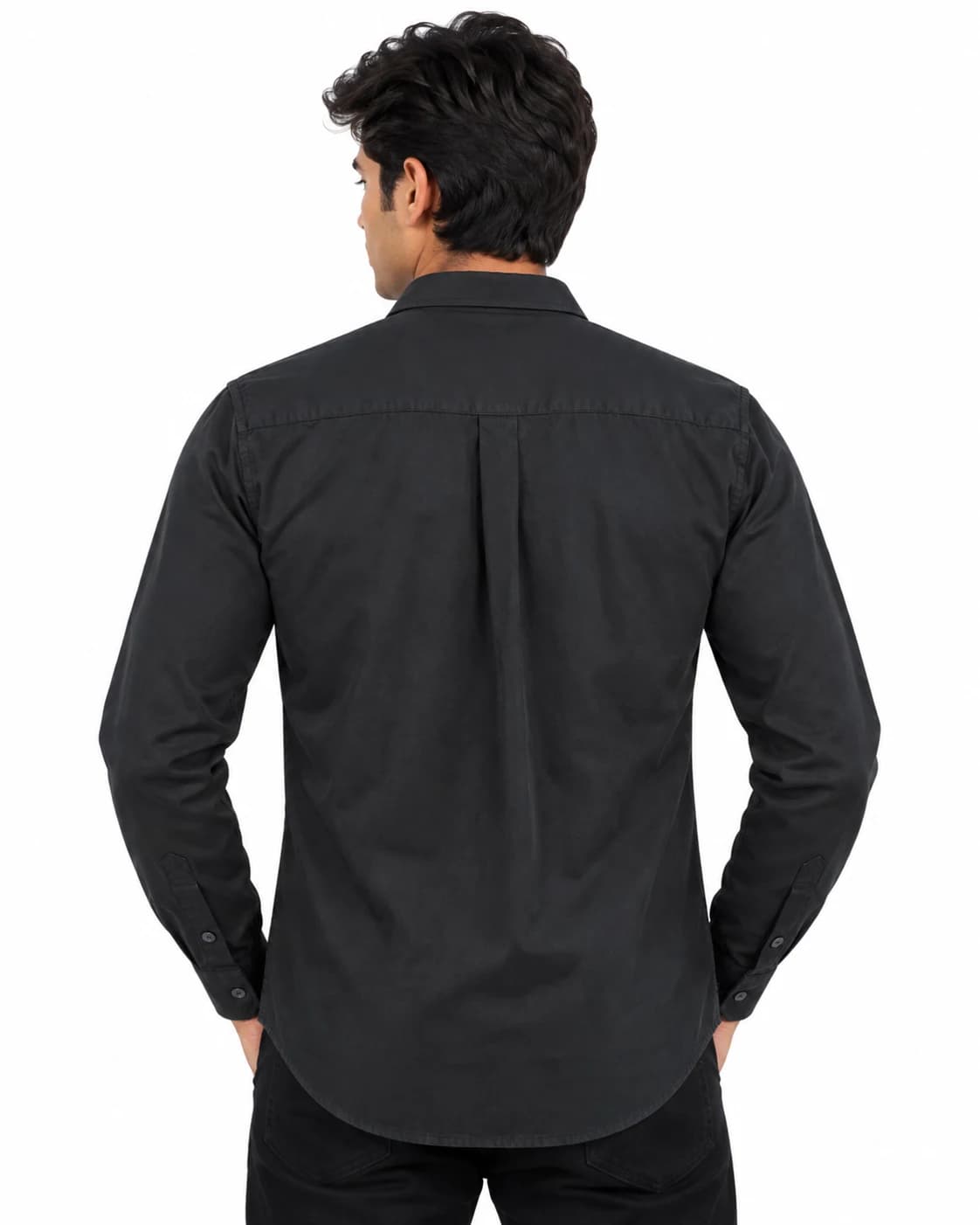 Utility Shirt in Black